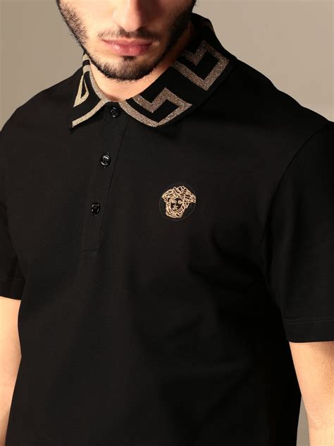 versace polo shirt sale|Versace men's polo shirt sale.